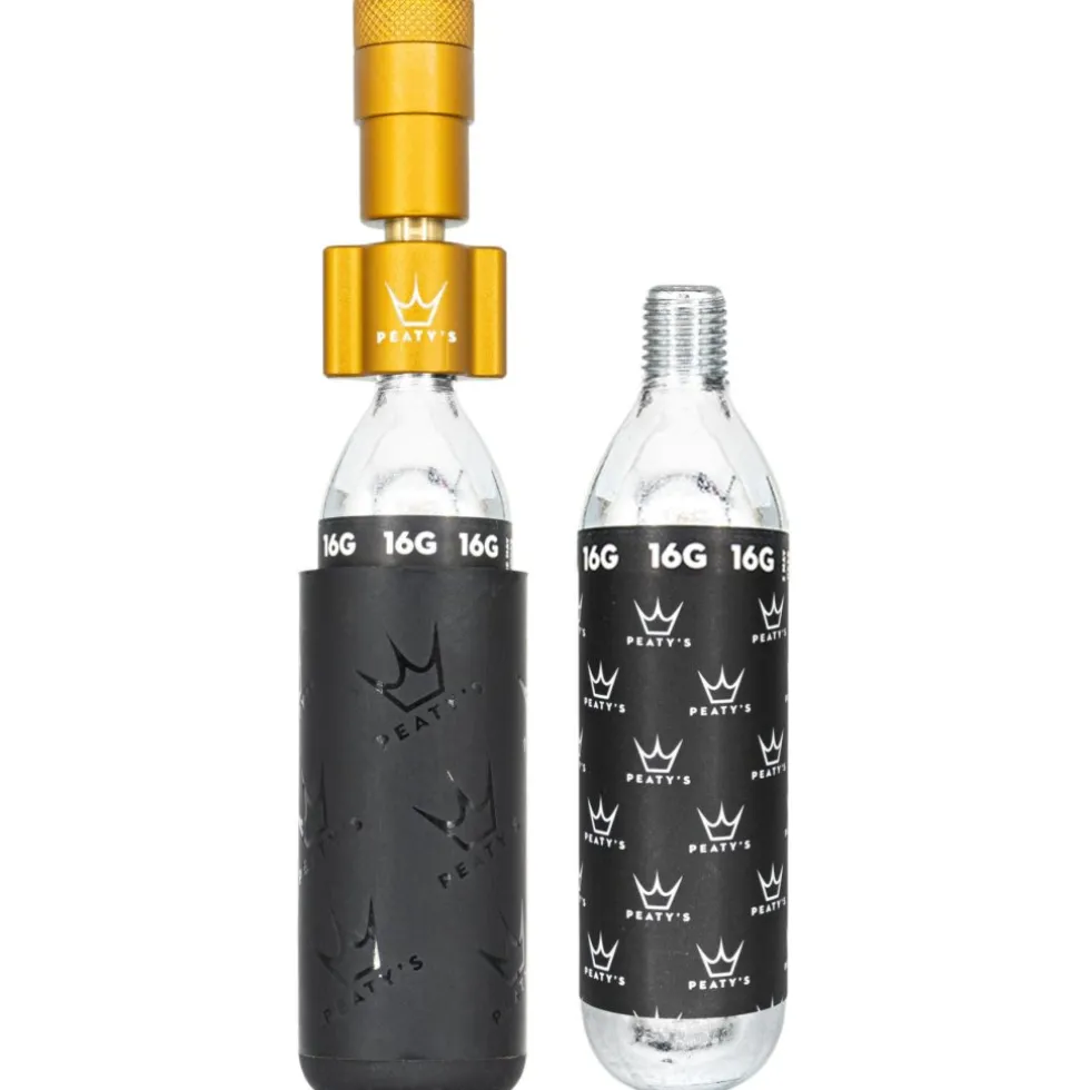 Peaty's Holeshot CO2 Patroonpomp - Road & Gravel (16g) - Bourbon