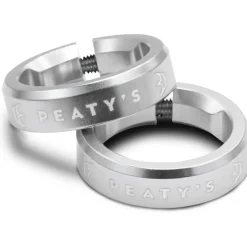 Peaty's Monarch Grips Lockrings Klemringen - Zilver