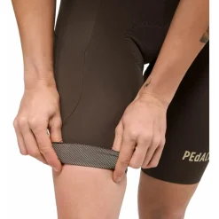 PEdALED E. Lightweight Fietsshort met Bretels Dames - Brown