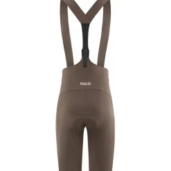PEdALED E. Lightweight Fietsshort met Bretels Dames - Brown