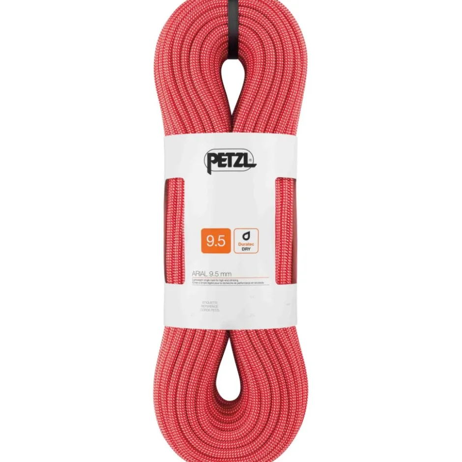 Klimtouwen < Petzl Arial 9.5mm Touw - 70m - rood