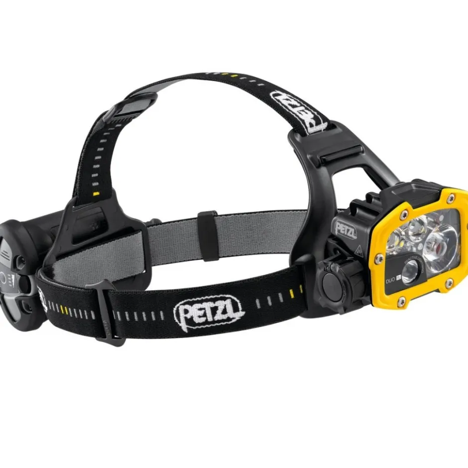 Outdoor Lampen|Hoofdlampen & Helmlampen < Petzl Duo RL Hoofdlamp - zwart/geel