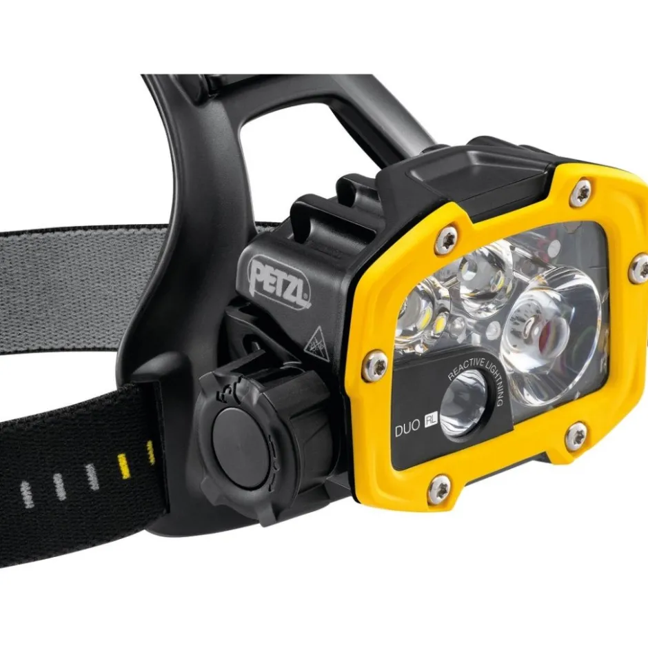 Outdoor Lampen|Hoofdlampen & Helmlampen < Petzl Duo RL Hoofdlamp - zwart/geel