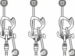 Petzl Pirana Guide Afdaalapparaat - orange