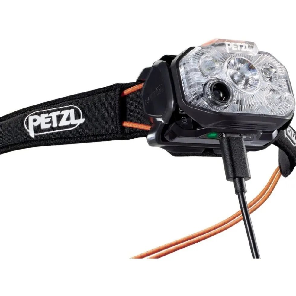 Petzl Swift RL Koplamp - black/orange