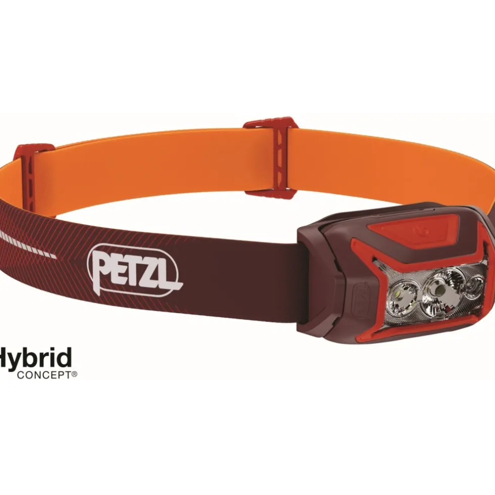 Petzl Actik Core 625 Hoofdlamp - red