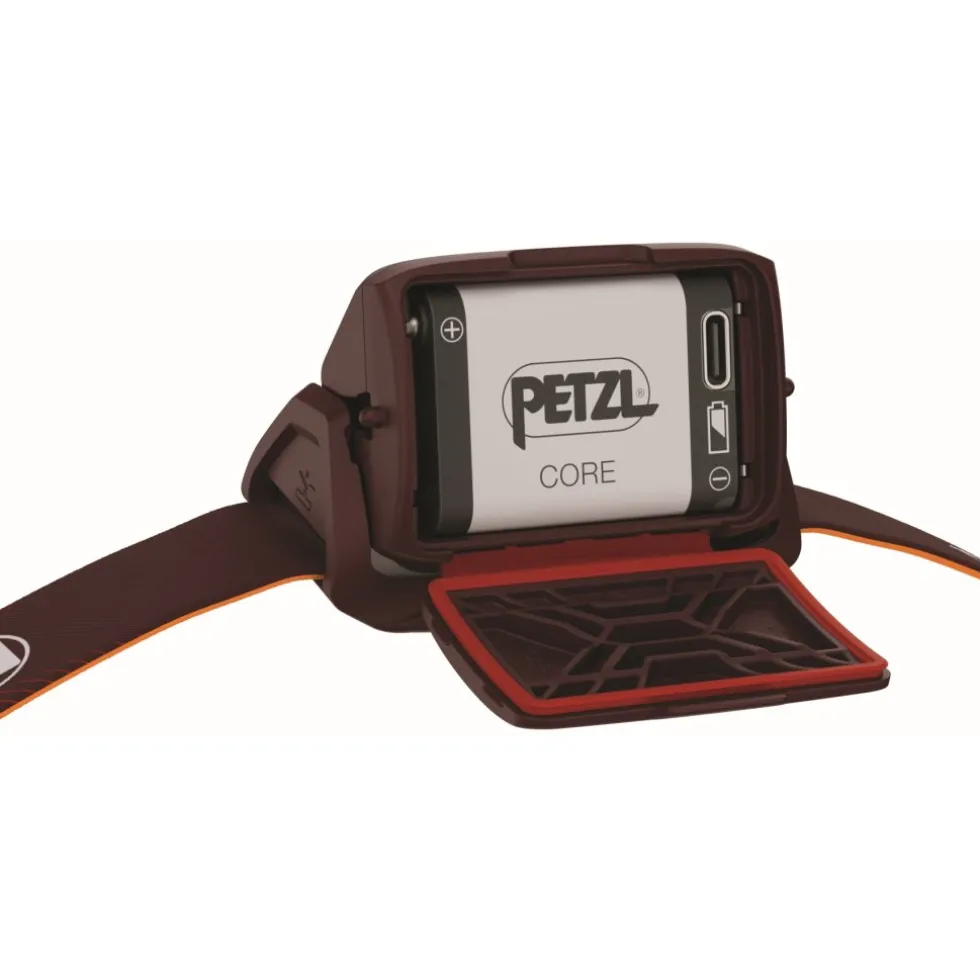 Petzl Actik Core 625 Hoofdlamp - red
