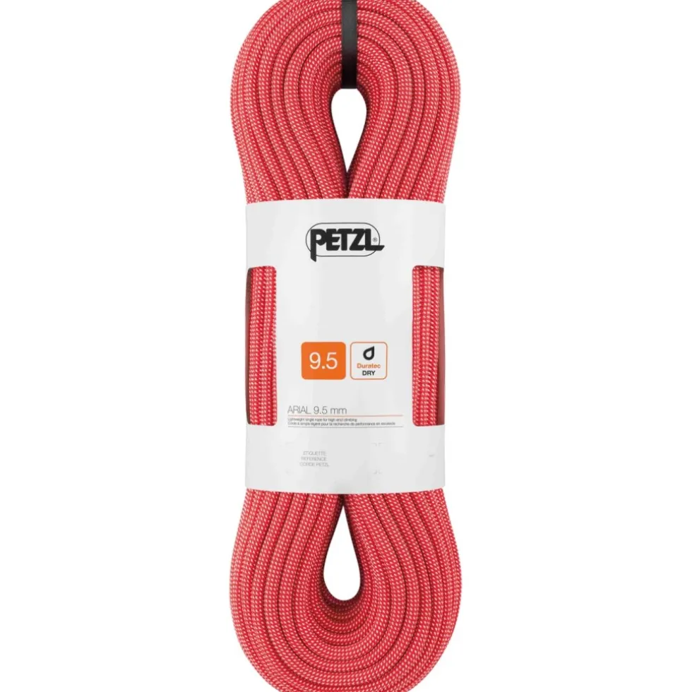 Petzl Arial 9.5mm Touw - 60m - rood