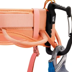 Petzl Corax LT Dames Klimgordel - coral sand