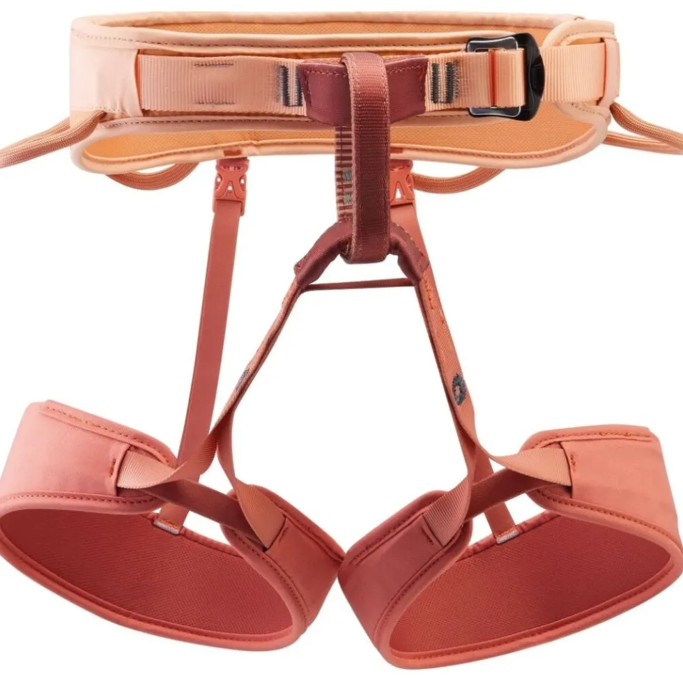 Petzl Corax LT Dames Klimgordel - coral sand