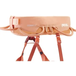 Petzl Corax LT Dames Klimgordel - coral sand