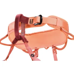 Petzl Corax LT Dames Klimgordel - coral sand