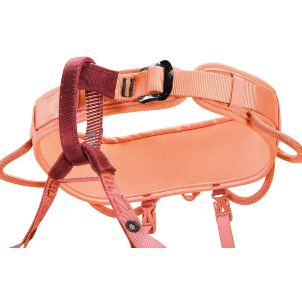 Petzl Corax LT Dames Klimgordel - coral sand