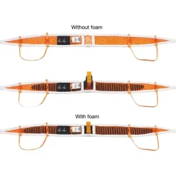 Petzl Fly - Klimgordel - oranje/wit