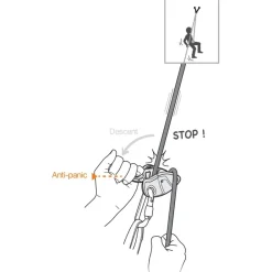 Zekerings- En Afdaalapparaten < Petzl GRIGRI+ Zekeringsapparaat - blauw