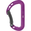 Petzl Spirit - Karabijnhaak - Gebogen Poort - violet
