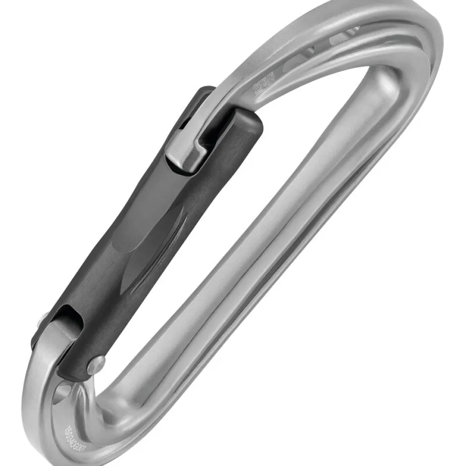 Karabijnhaken < Petzl Spirit - Karabijnhaak - Rechte Poort - grijs