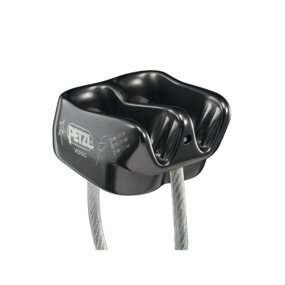 Zekerings- En Afdaalapparaten < Petzl Verso Belay Device - grey