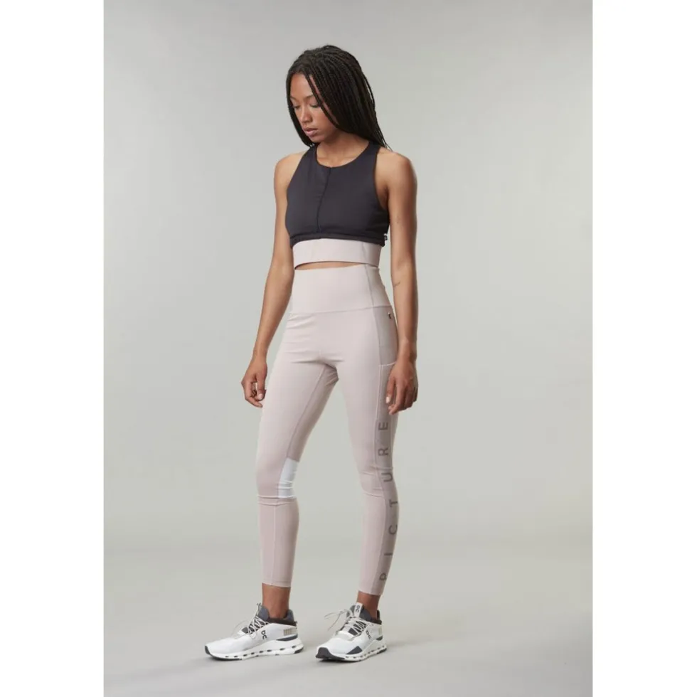 Picture Sanna Crop Top Dames - Zwart