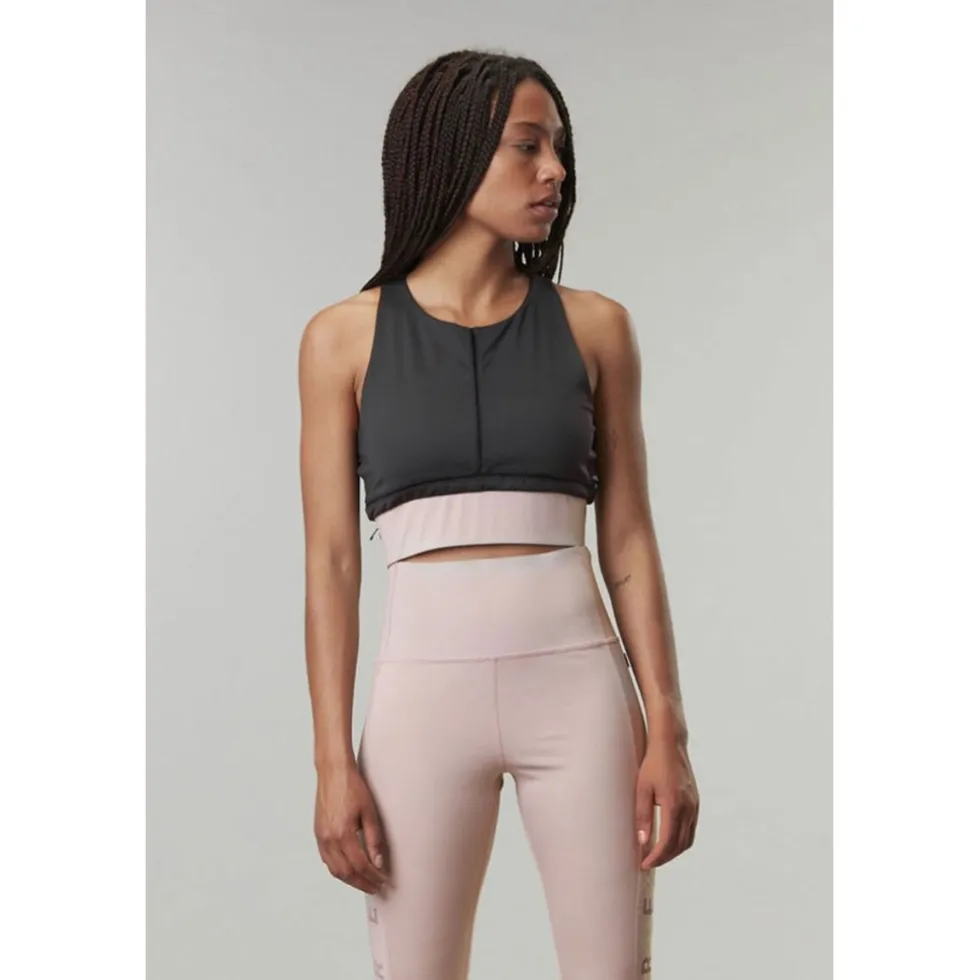 Picture Sanna Crop Top Dames - Zwart