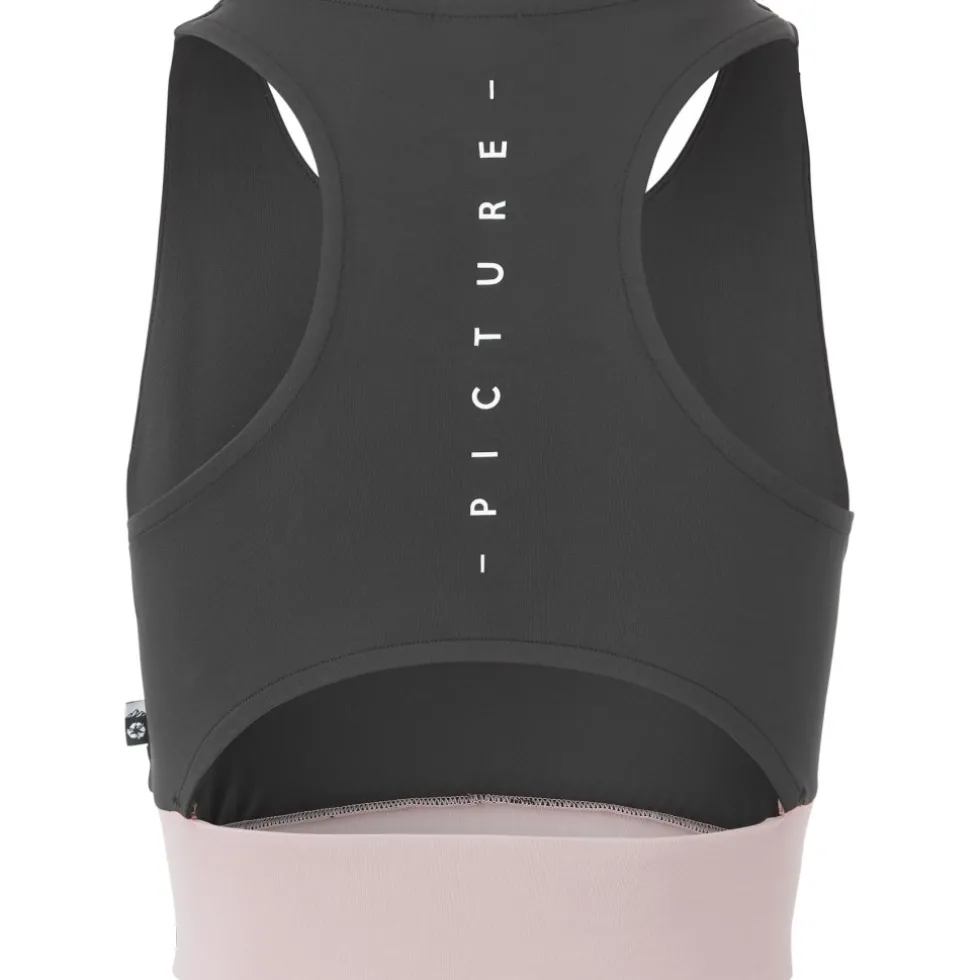 Picture Sanna Crop Top Dames - Zwart