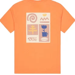 T-Shirts & Tops < Picture Organic Clothing Picture Weepon hirt Heren - Duty Orange