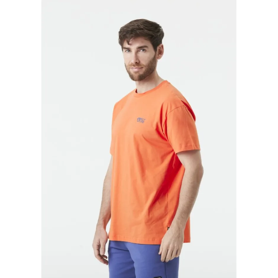 T-Shirts & Tops < Picture Organic Clothing Picture Weepon hirt Heren - Duty Orange