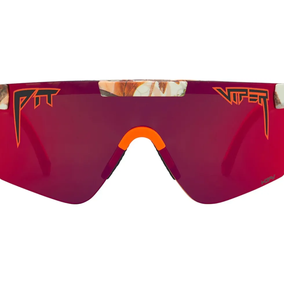 Pit Viper The Original Bril 2.0 - Actual Bush / HDPV Polarized Red