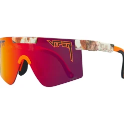 Pit Viper The Original Bril 2.0 - Actual Bush / HDPV Polarized Red