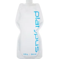 Platypus SoftBottle 1000ml Flexibele Drinkfles met Closure Cap - Logo