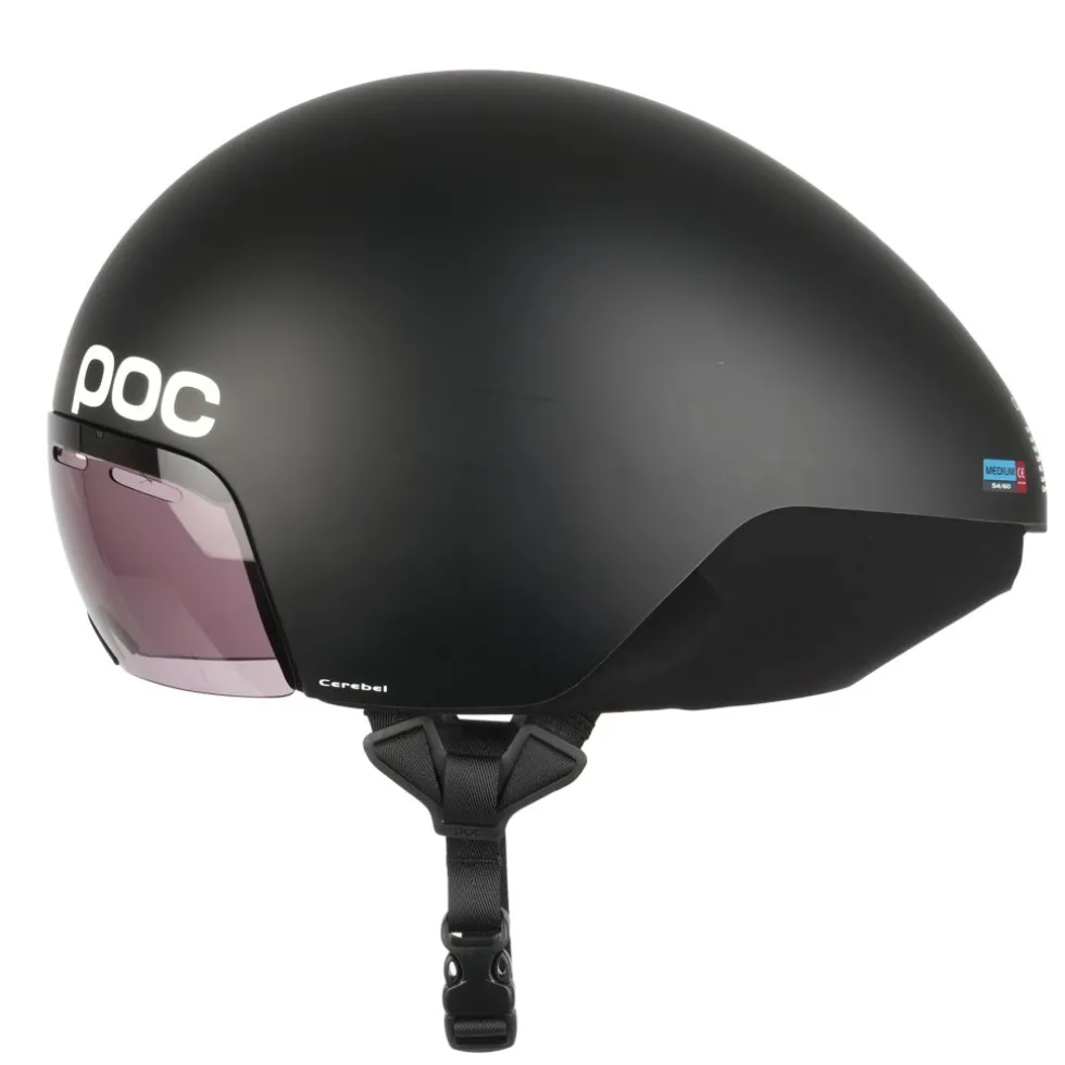 POC Cerebel Helm - 1002 Uranium Black