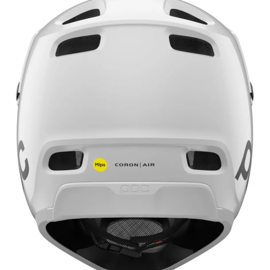 Mtb-Helmen|Downhill Helmen < POC Coron Air IP He - 1001 hydrogen white