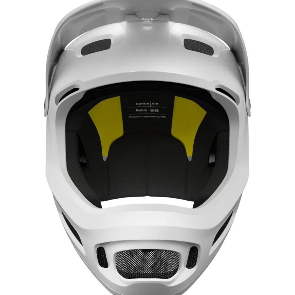 Mtb-Helmen|Downhill Helmen < POC Coron Air IP He - 1001 hydrogen white
