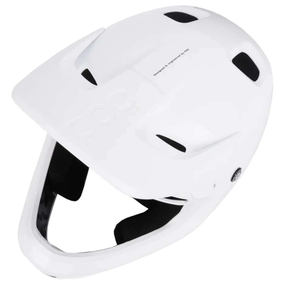 Mtb-Helmen|Downhill Helmen < POC Coron Air IP He - 1001 hydrogen white