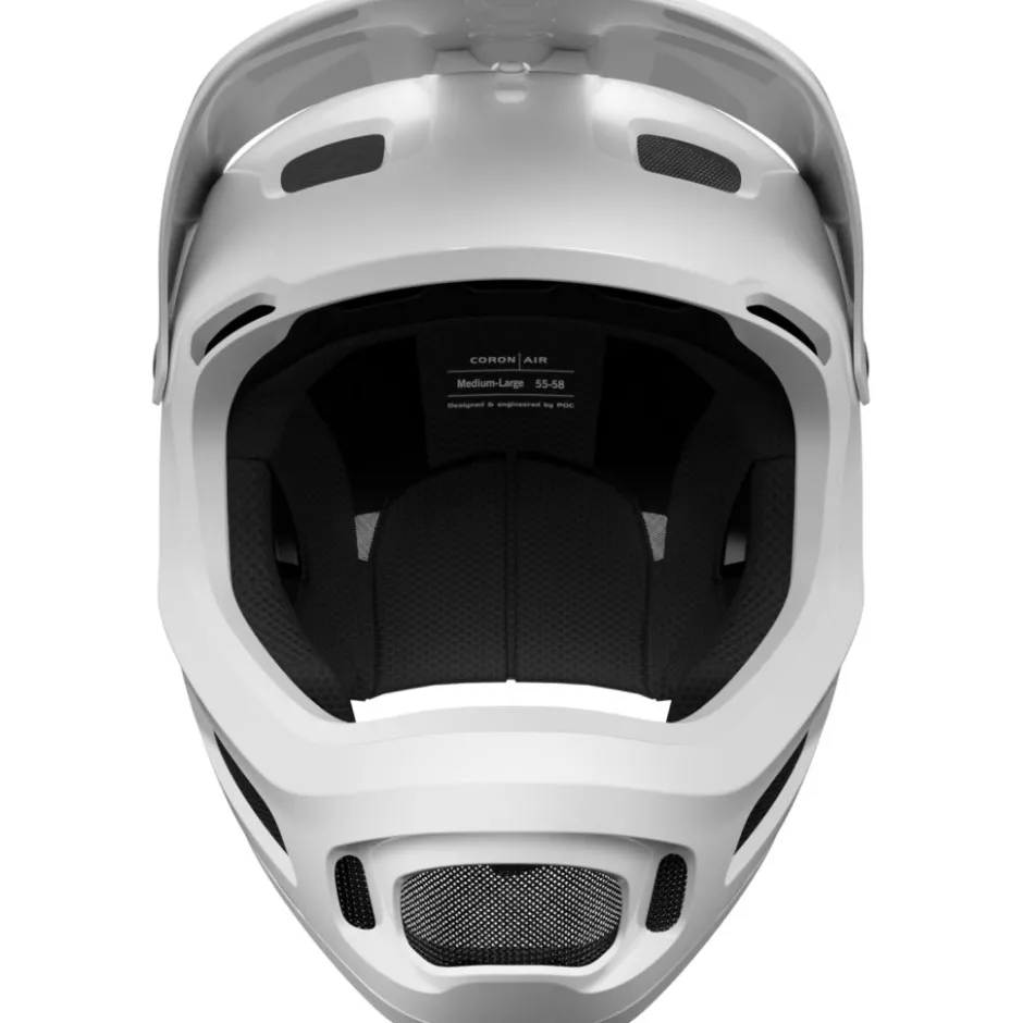 Mtb-Helmen|Downhill Helmen < POC Coron Air IP He - 1001 hydrogen white