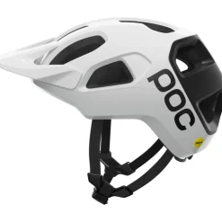 POC Cularis MIPS Helm - 8878 Hydrogen White/Uranium Black Matt with Logo