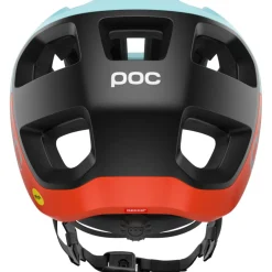 Mtb-Helmen < POC Cuari IP He - 8877 Indicoite Bue att/Carneian Orange att