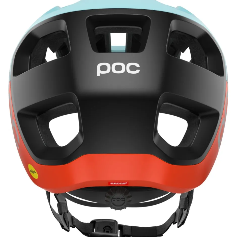 Mtb-Helmen < POC Cuari IP He - 8877 Indicoite Bue att/Carneian Orange att