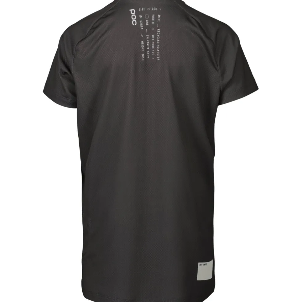 POC Essential MTB T-Shirt Jongere - 1043 Sylvanite Grey
