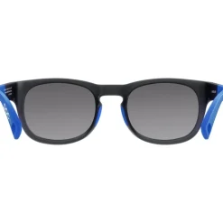 Brillen Kinderen < POC Evolve Bril Kinderen - Uranium Black Trans/Fluo Blue - Clarity ito/Sunny Grey