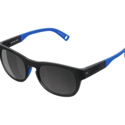 Brillen Kinderen < POC Evolve Bril Kinderen - Uranium Black Trans/Fluo Blue - Clarity ito/Sunny Grey