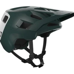 E-Bike Helmen < POC Kortal Race MIPS Helm - 8820 Pargasite Green Matt/Hydrogen White Matt