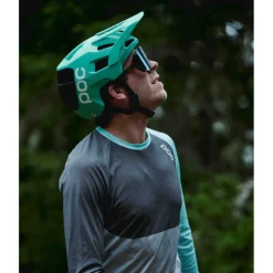 POC Kortal Race MIPS Helm - 8420 Uranium Black Matt/Hydrogen White