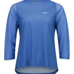 Mtb-Shirts < POC Motion Air Dame hirt met 3/4 mouwen - 1671 Bazzite Blue