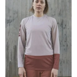 POC MTB Pure Fietsshirt met Lange Mouwen Dames - 1821 Light Sandstone Beige/Himalayan Salt