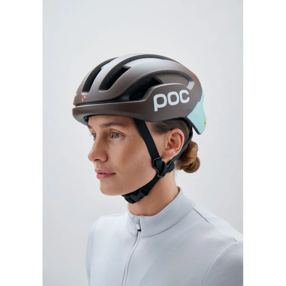 POC Omne Air MIPS Helm - 8882 Bronzite Brown Matt/Lazurite Blue Matt