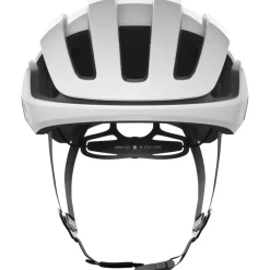 Racefietshelmen|Gravelhelmen < POC One Air IP He - 8878 Hydrogen White/Uraniu Back att with ogo