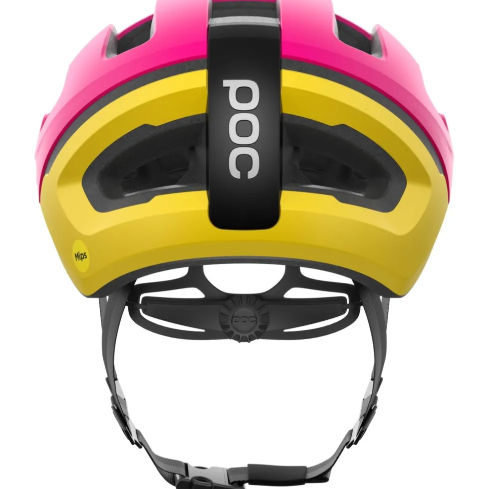 POC Omne Air MIPS Helm - 8883 Rhos Red Matt/Citrine Yellow Matt