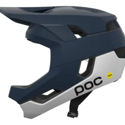 POC Otocon Race MIPS Helm - 8819 Apatite Navy Matt/Hydrogen White Matt