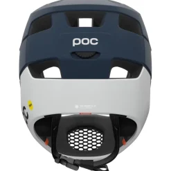 POC Otocon Race MIPS Helm - 8819 Apatite Navy Matt/Hydrogen White Matt